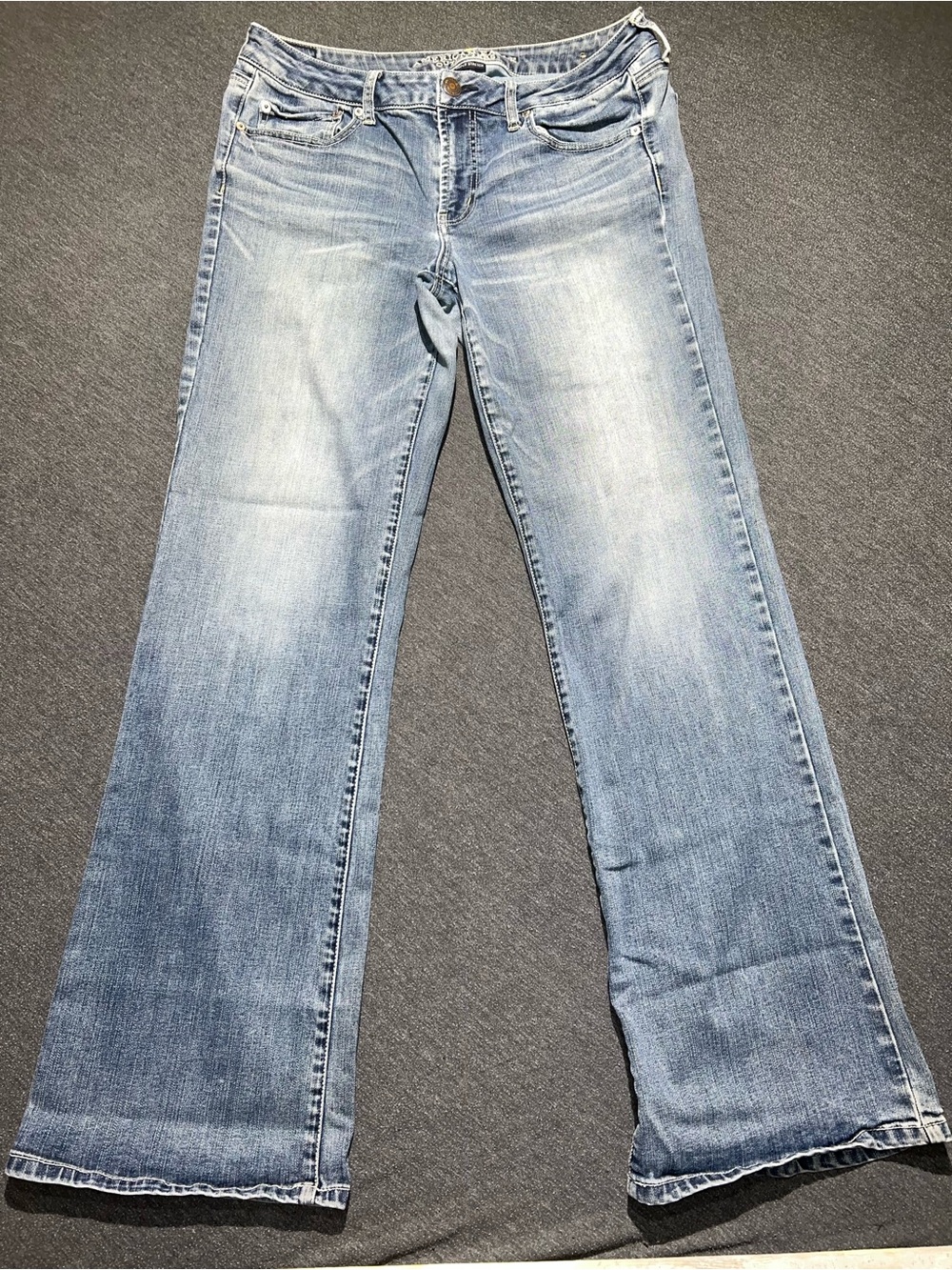 American Eagle Outfitters Light Blue Flare Jeans